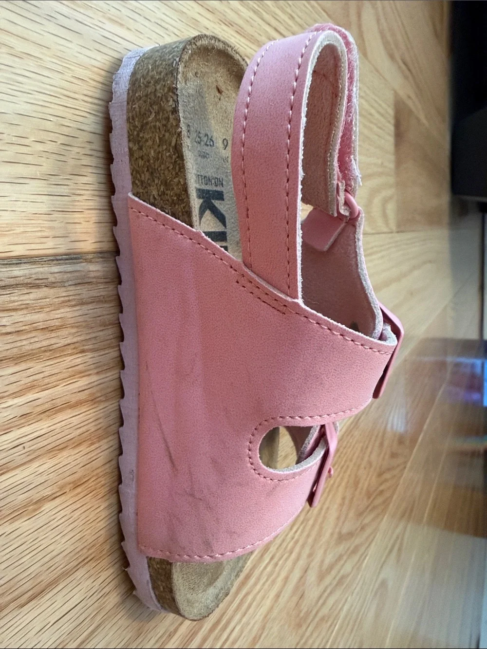 Cotton On Kids Light Pink Double-Buckle Sandals